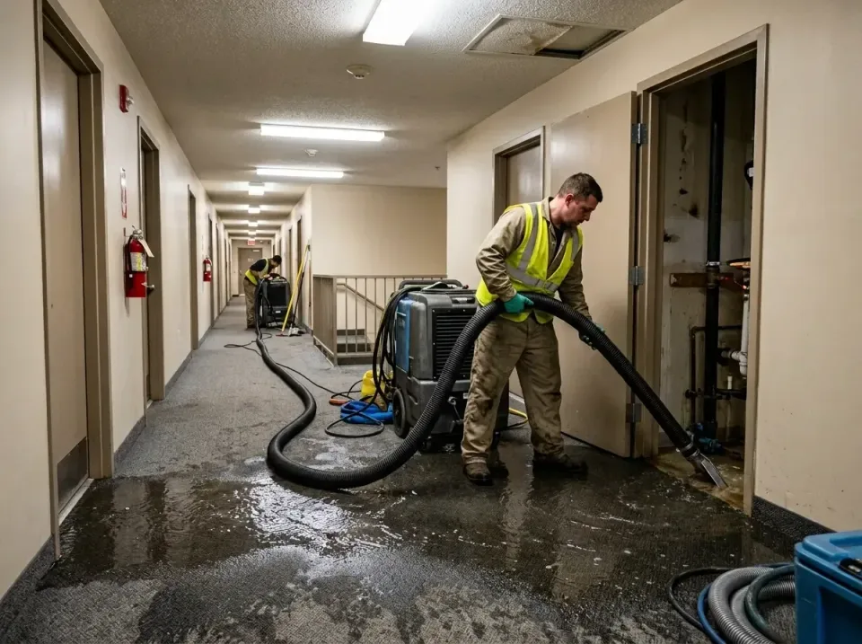 multi-unit-apartment-hallway-f-005 — frequently asked questions, Emergency Burst Pipe Water Extraction & Removal in Parkway,…